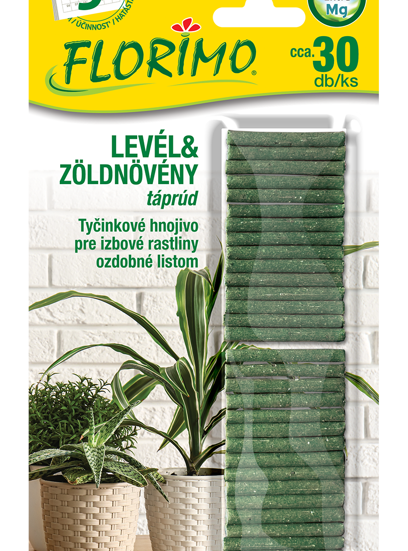 Levél- és zöldnövény táprúd