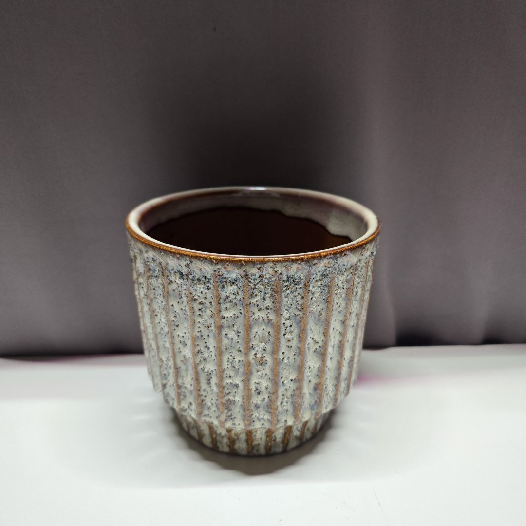 Kerámia kaspó modern, tartós virágcserép szobanövényekhez – Törpe Garden