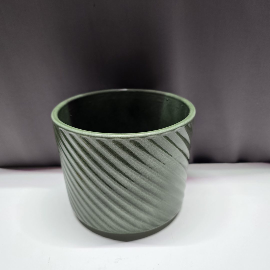 Kerámia kaspó modern, tartós virágcserép szobanövényekhez – Törpe Garden