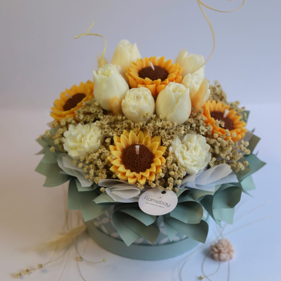 Baylipa – XXL Tulipán Illatú Illatviasz Csokor