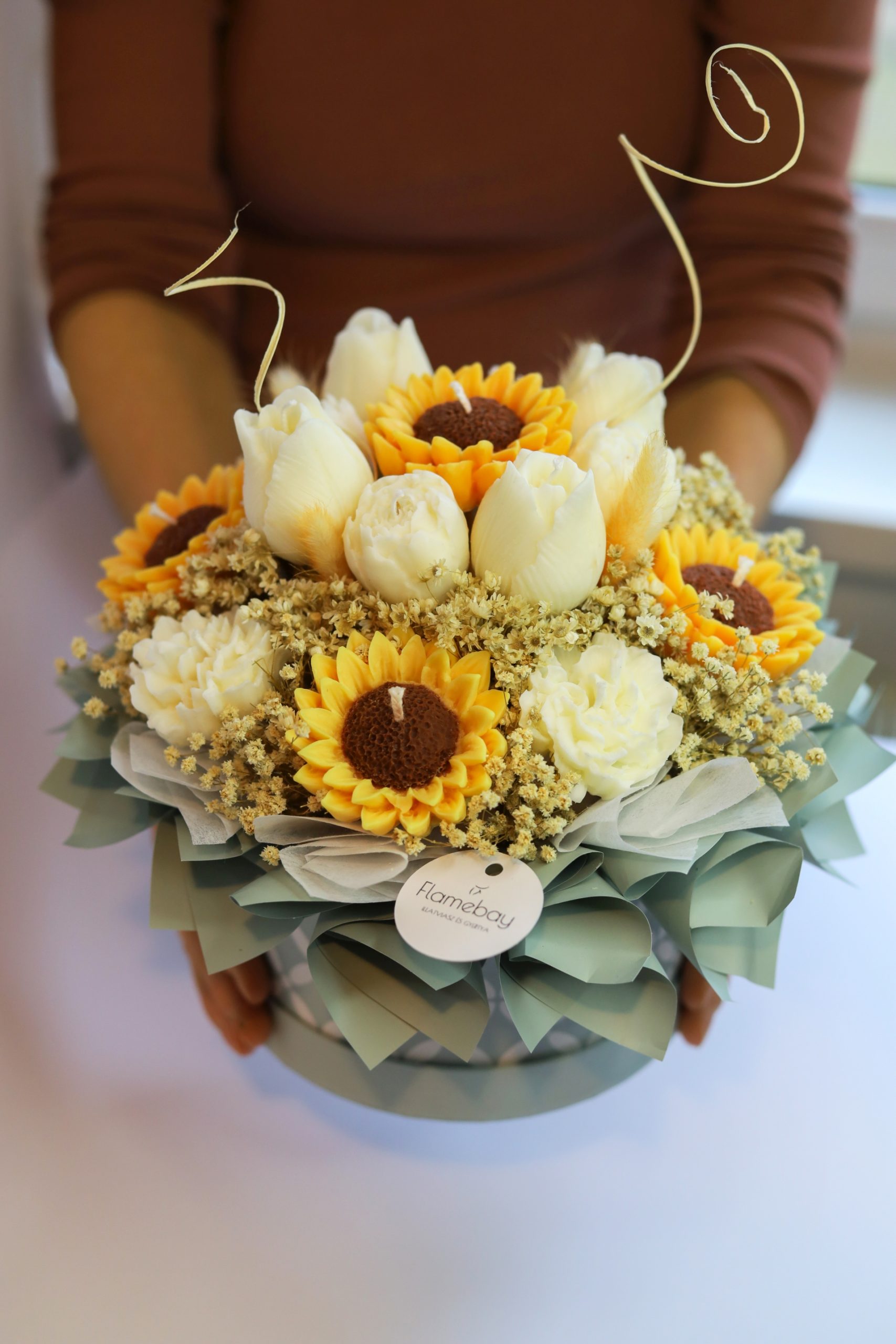 Baylipa – XXL Tulipán Illatú Illatviasz Csokor