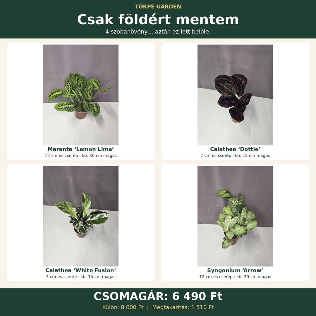 „Csak földért mentem” növénycsomag